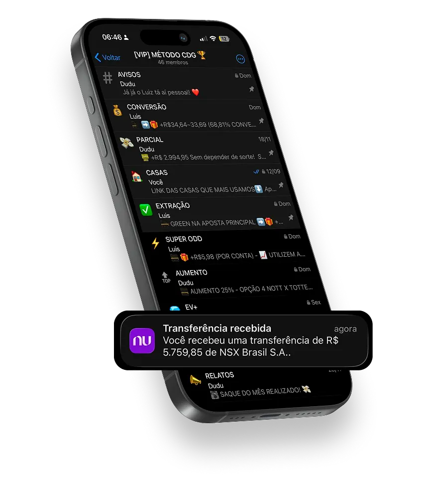 Interface do Aplicativo CDG